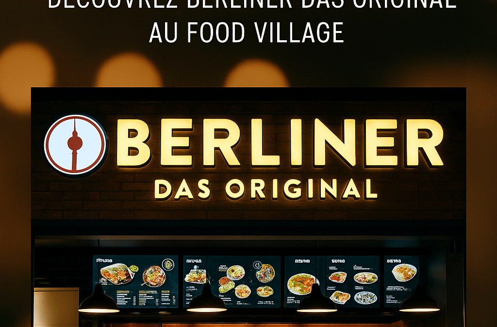 Kebab Berliner à Plan de Campagne : découvrez Berliner Das Original au Food Village